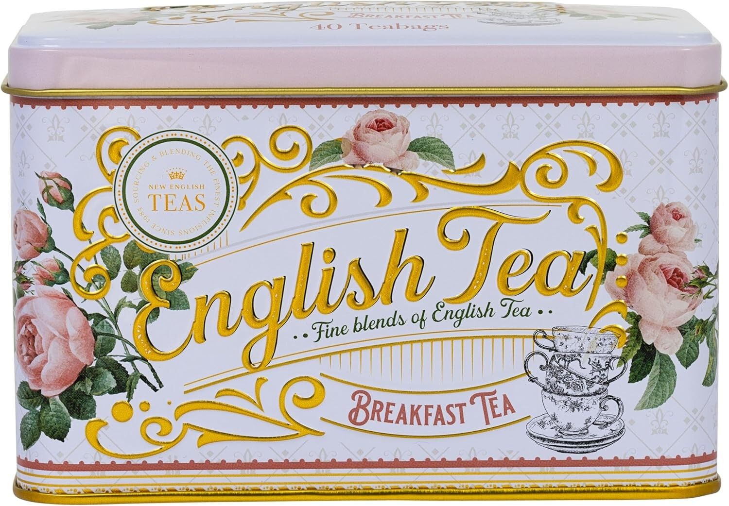 Buy wholesale New English Teas Queen Elizabeth II Tin with 40 Teabags