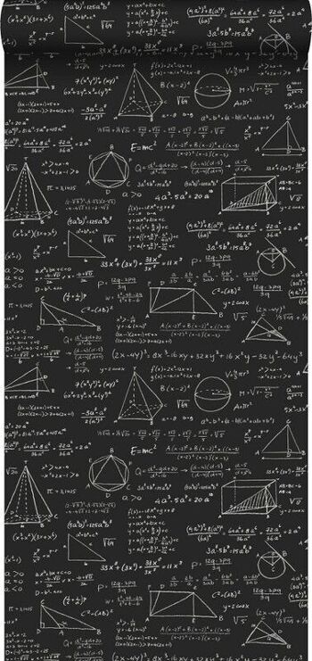 ESTAhome papier peint formules mathématiques-128230