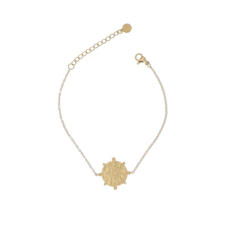 Armband aus einem Stück mit Kreuzmotiv