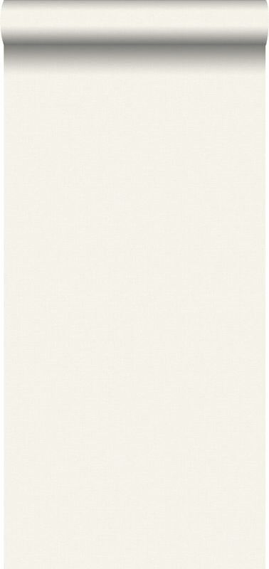 ESTAhome wallpaper plain mat with linen texture-127641