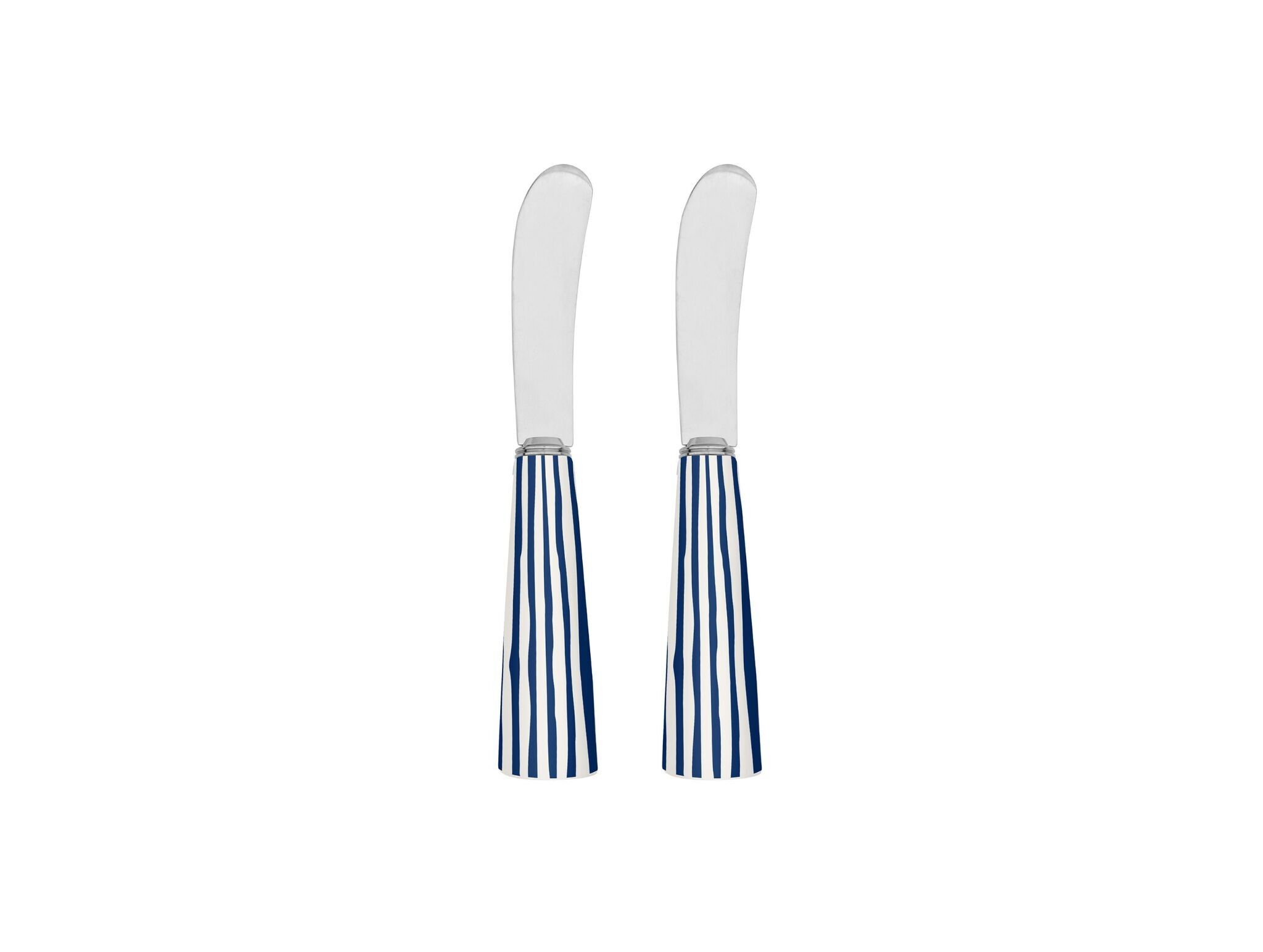 Tartineurs à rayures bleues - lot de 2