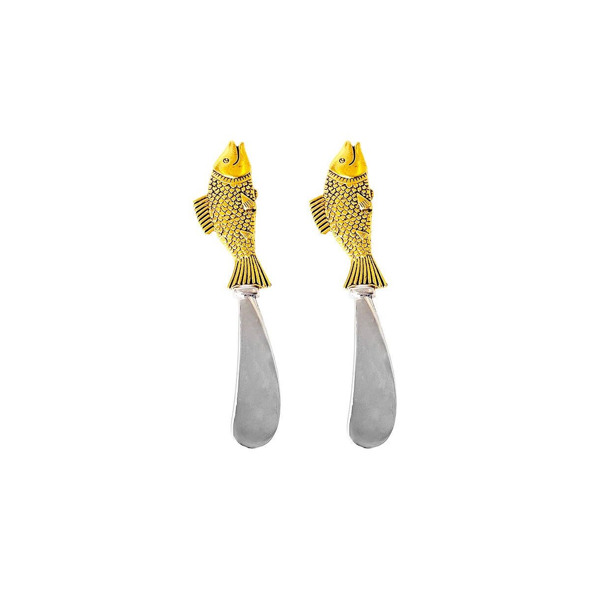 Tartineurs design poisson doré - lot de 2