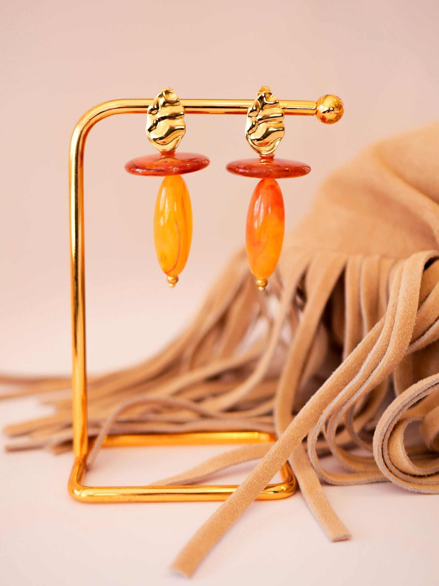 Azeria - Boucles d'oreilles Avril - Idée Cadeau - Fabrication française