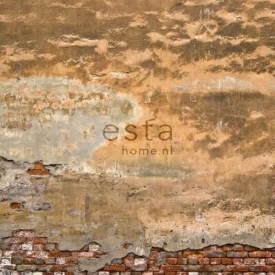 ESTAhome Fototapete alte toskanische Wand-157704