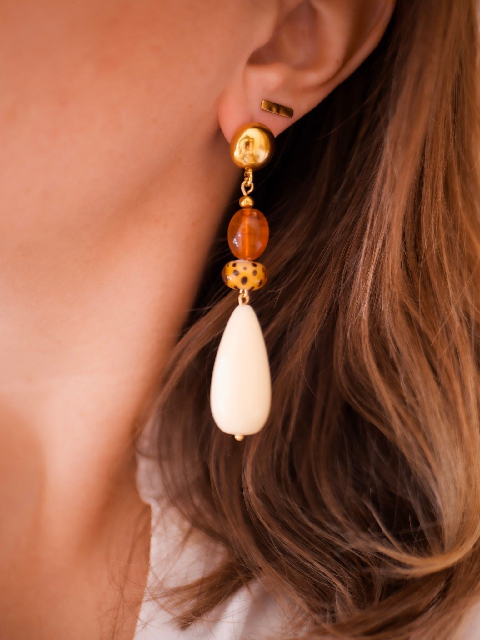 Azeria - Boucles d'oreilles Suzie - Idée Cadeau - Fabrication française