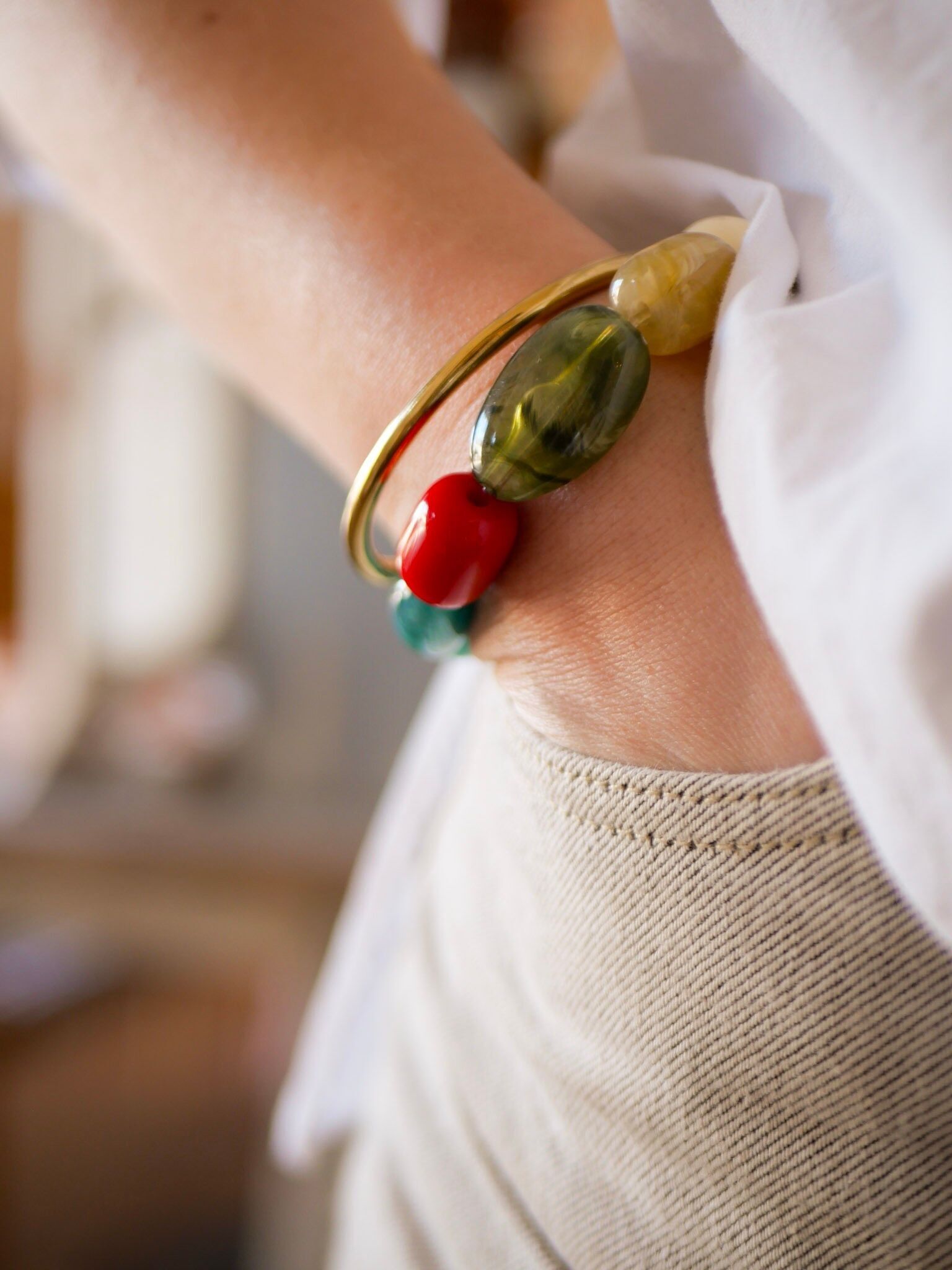 Azeria - Bracelet Elio - Idée cadeau - Fabrication française