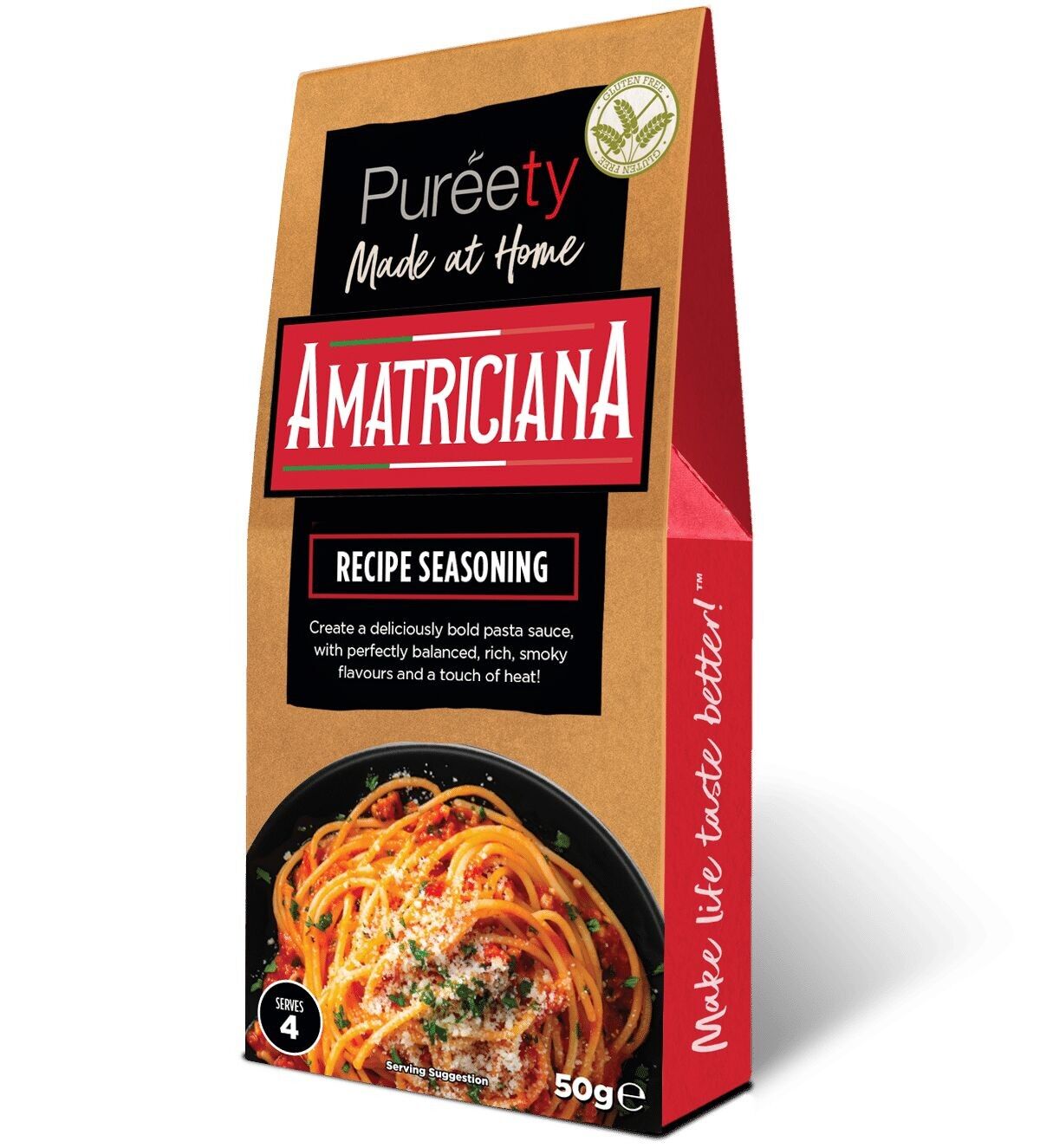 Pureety Condimento per Amatriciana Senza Glutine 50g