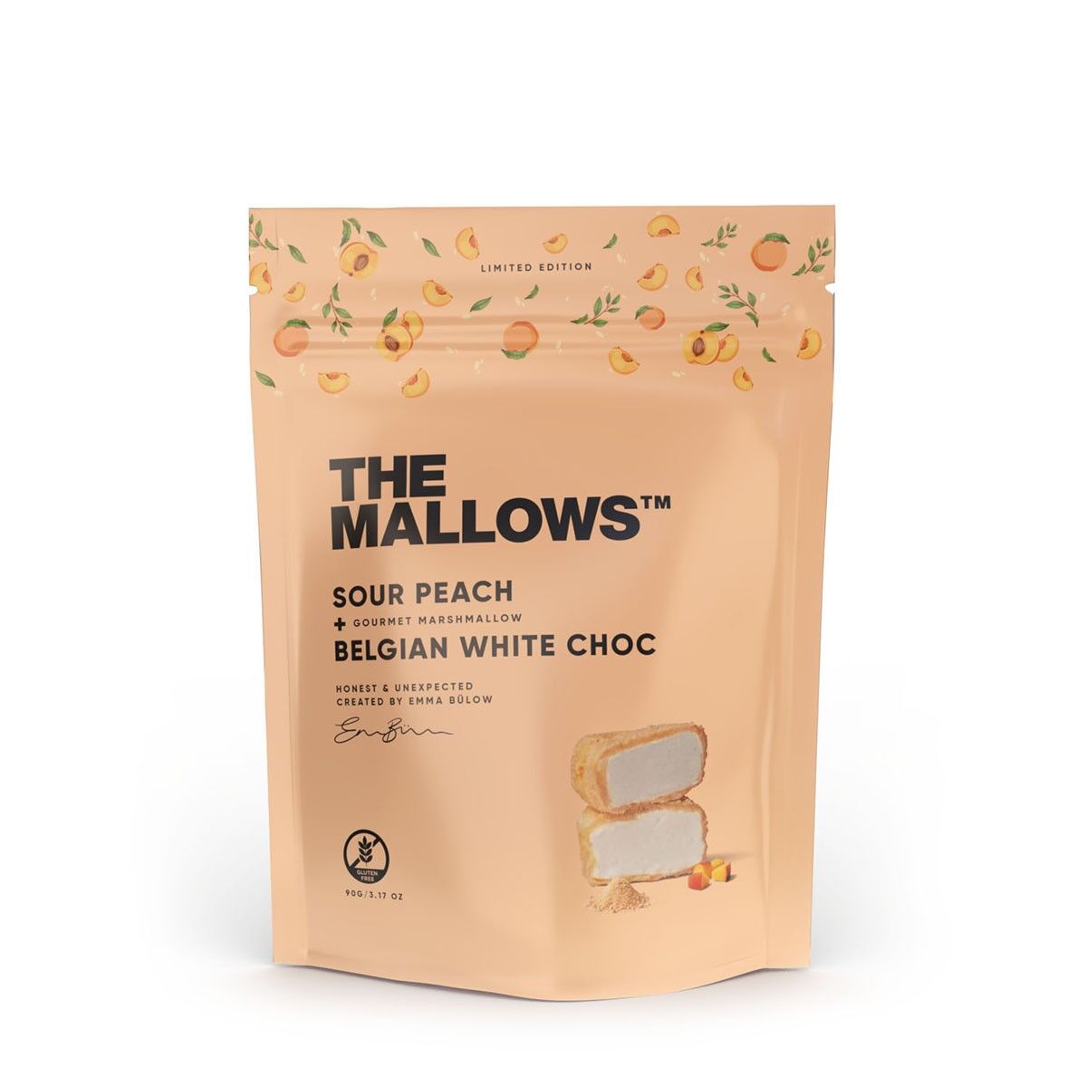 SOUR PEACH + BELGIAN WHITE CHOCOLATE