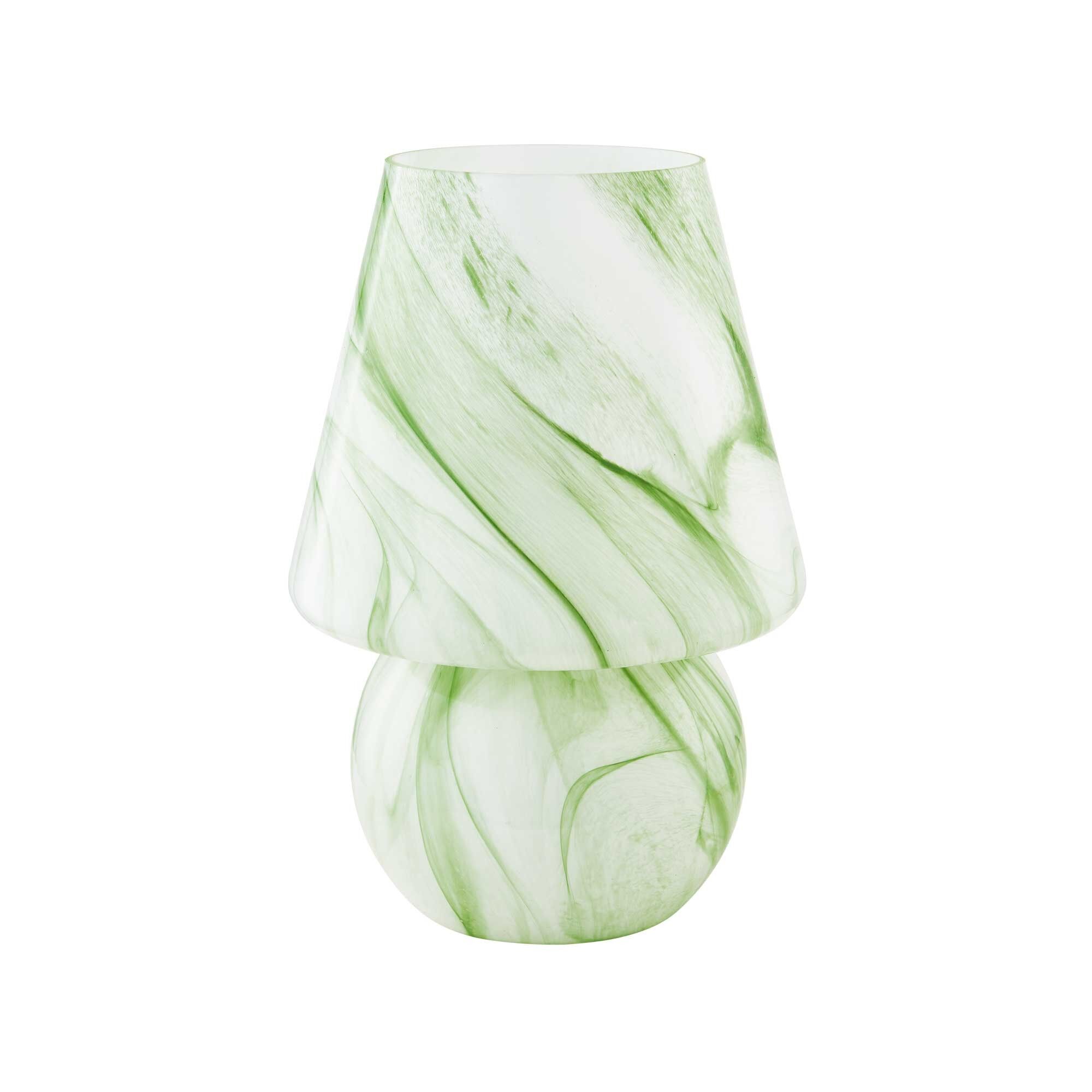 Volpa XXL Tischleuchte aus farbigem Glas