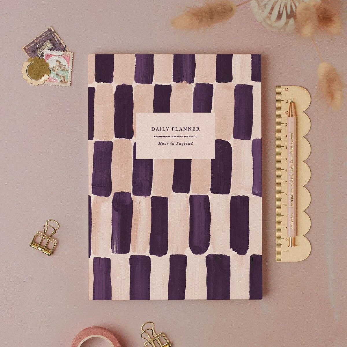 Rhythm Monochrome Tagesplaner | Undatierter Kalender | Schreibwaren