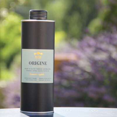 Olio d'oliva biologico Origine tanica da 50cL - Francia