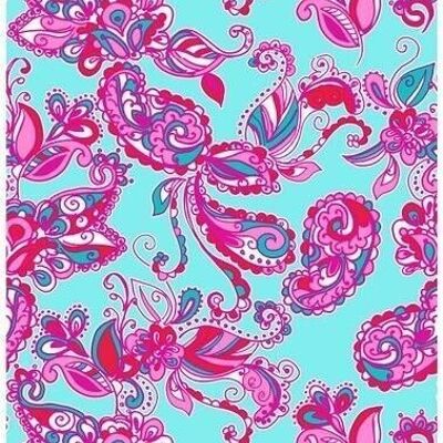 ESTAhome wallpaper flores funky y paisleys-136840