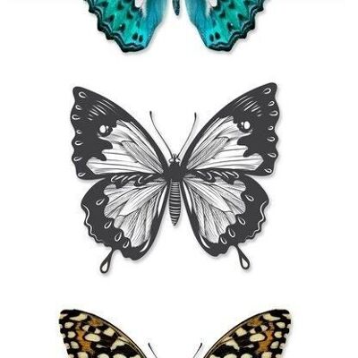 Papel pintado ESTAhome XXL mariposas-158507