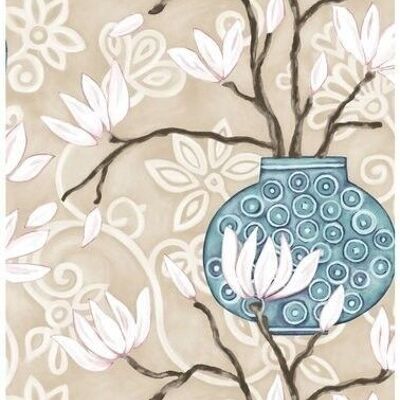 Papier peint d'origine magnolia-346923