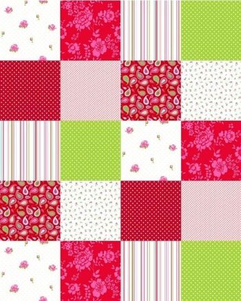 ESTAhome papier peint patchwork patchwork-155702