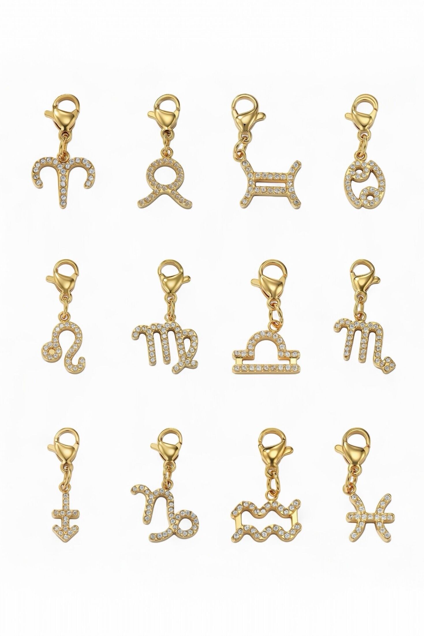 Sternzeichen-Anhänger aus Edelstahl