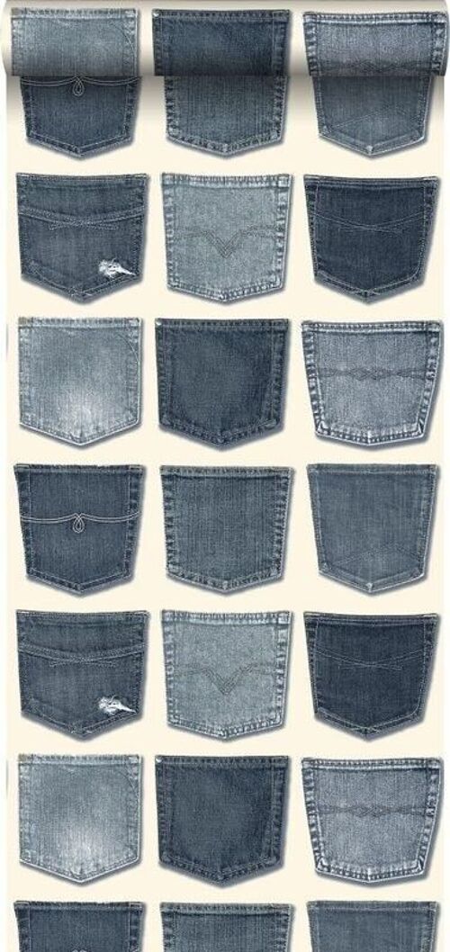 ESTAhome wallpaper jeans pockets-137739