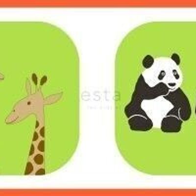 ESTAhome wallpaper border animals-175801