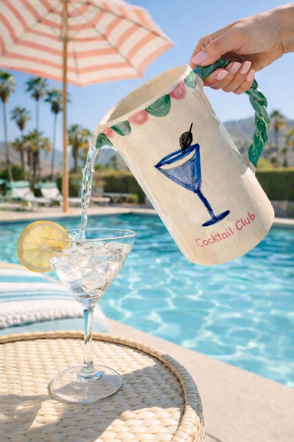 JARRA DE CERÁMICA PARA COCKTAIL CLUB (PEDIDO ANTICIPADO)