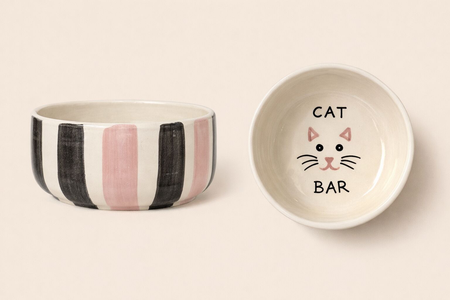 CERAMIC CAT BOWL (PRE-ORDER)