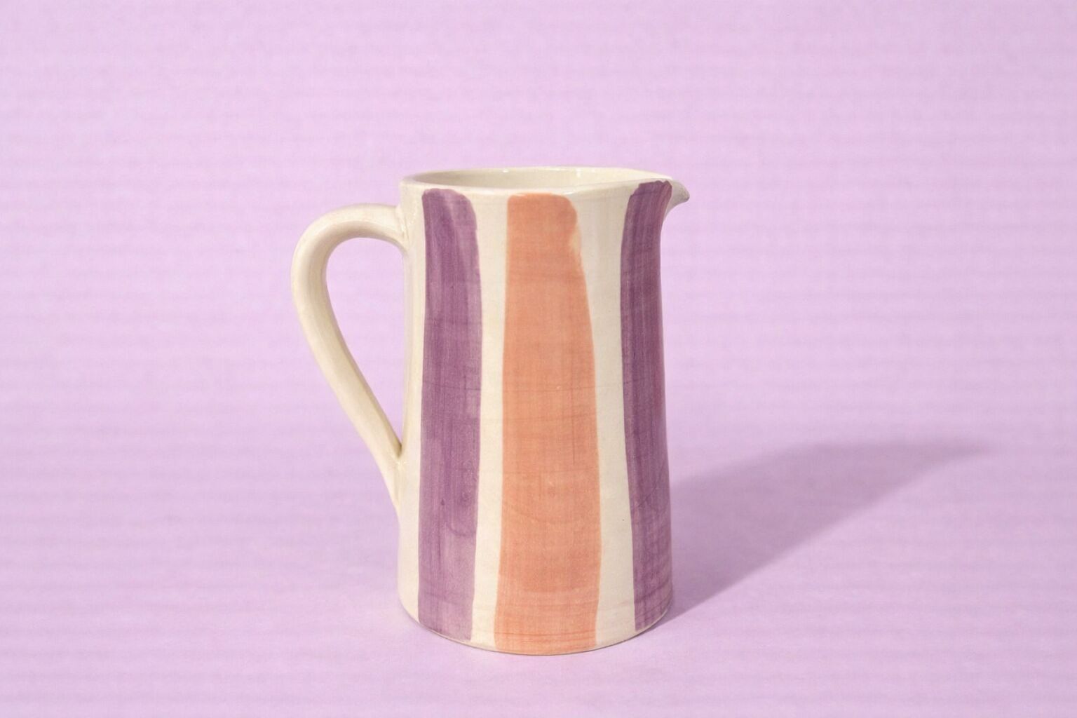 PINK & LILAC CERAMIC CARAFE (PRE-ORDER)