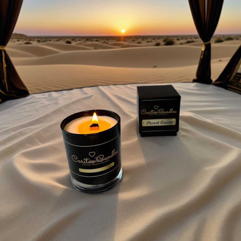 Bougie de luxe Desert Queen à la cire de soja