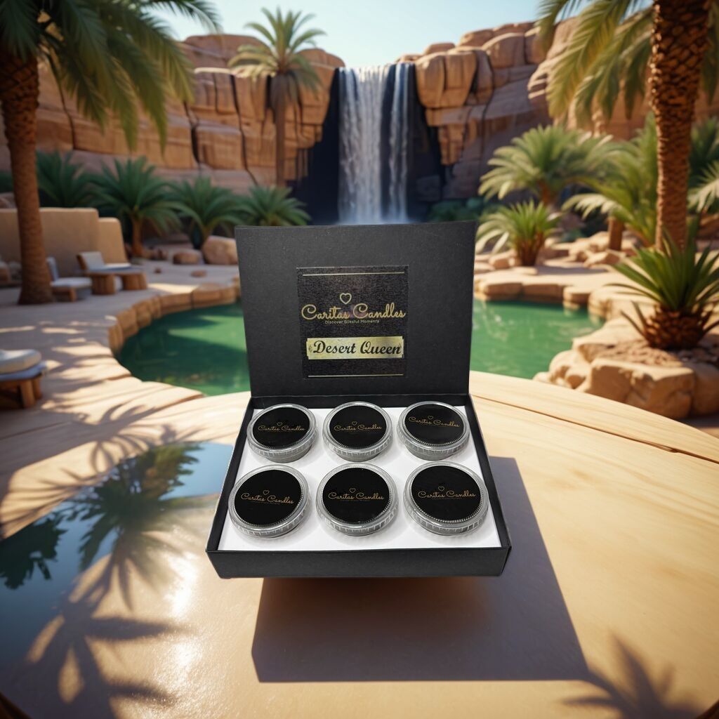 Fondants parfumés de luxe Desert Queen - Boîte de 6