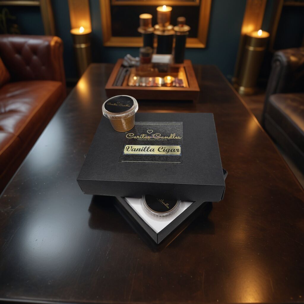 Fondants parfumés de luxe à la vanille et au cigare - Boîte de 6