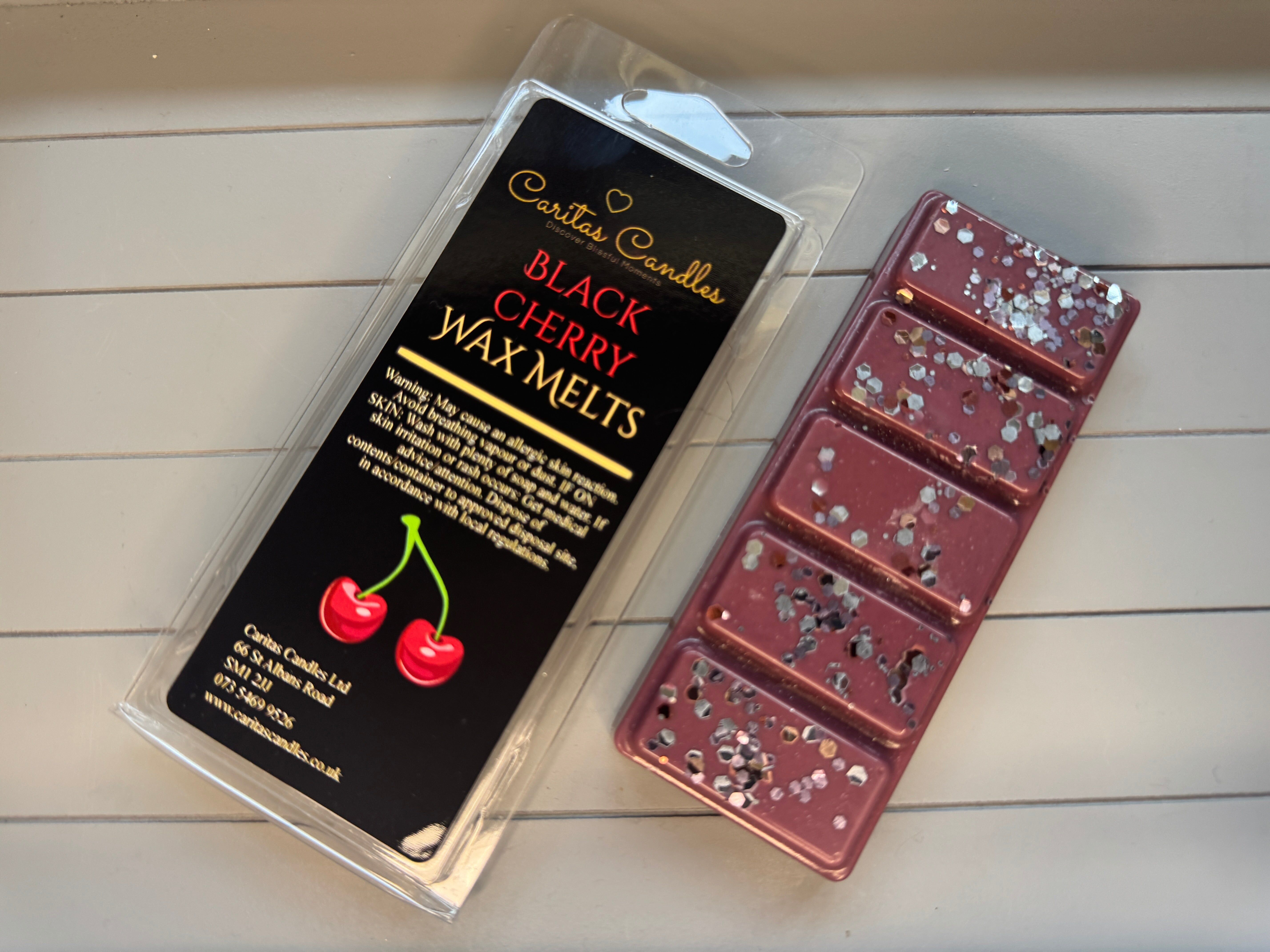 Fondant à la cire de cerise noire