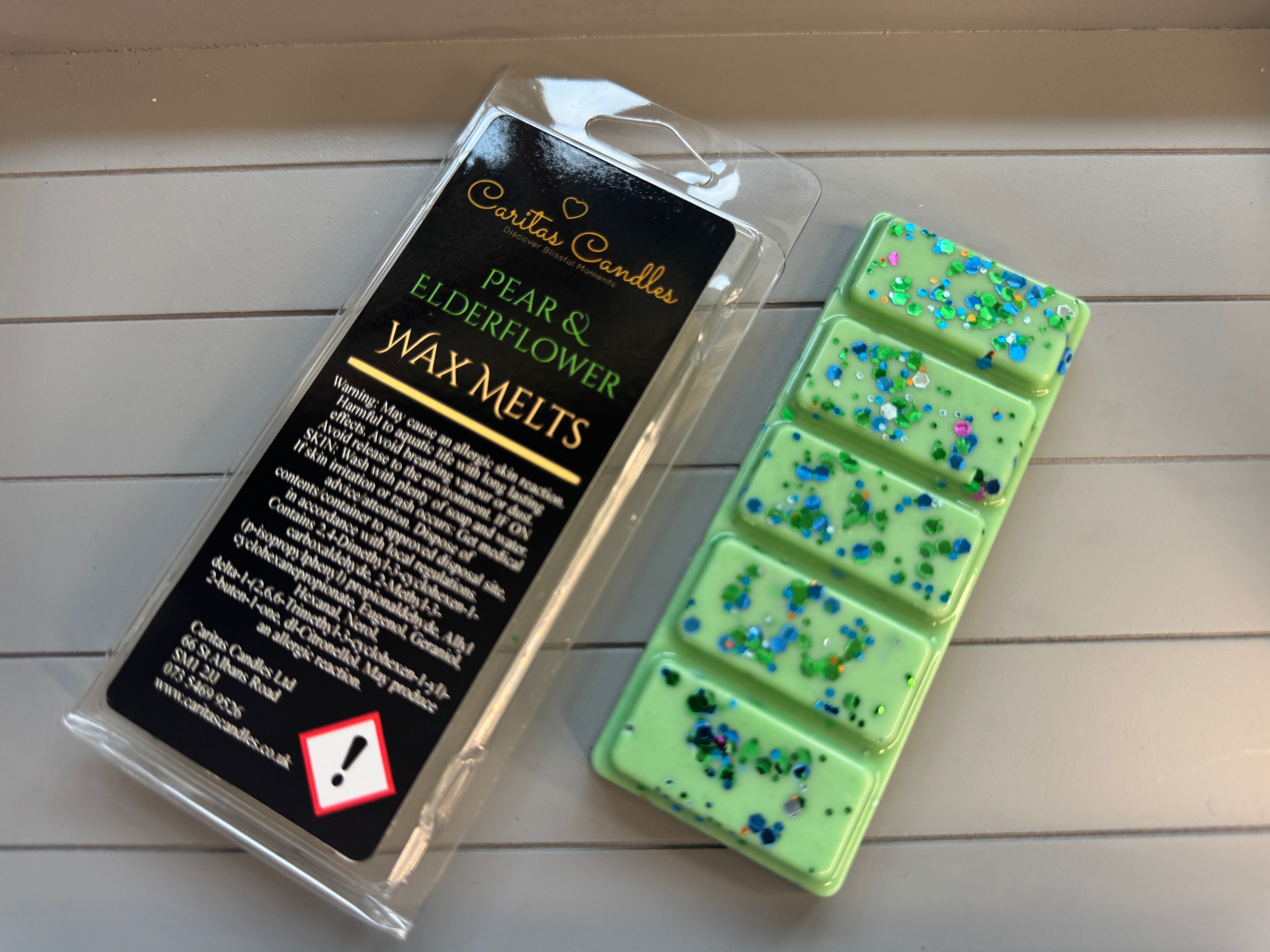 Fondant parfumé à la poire et à la fleur de sureau