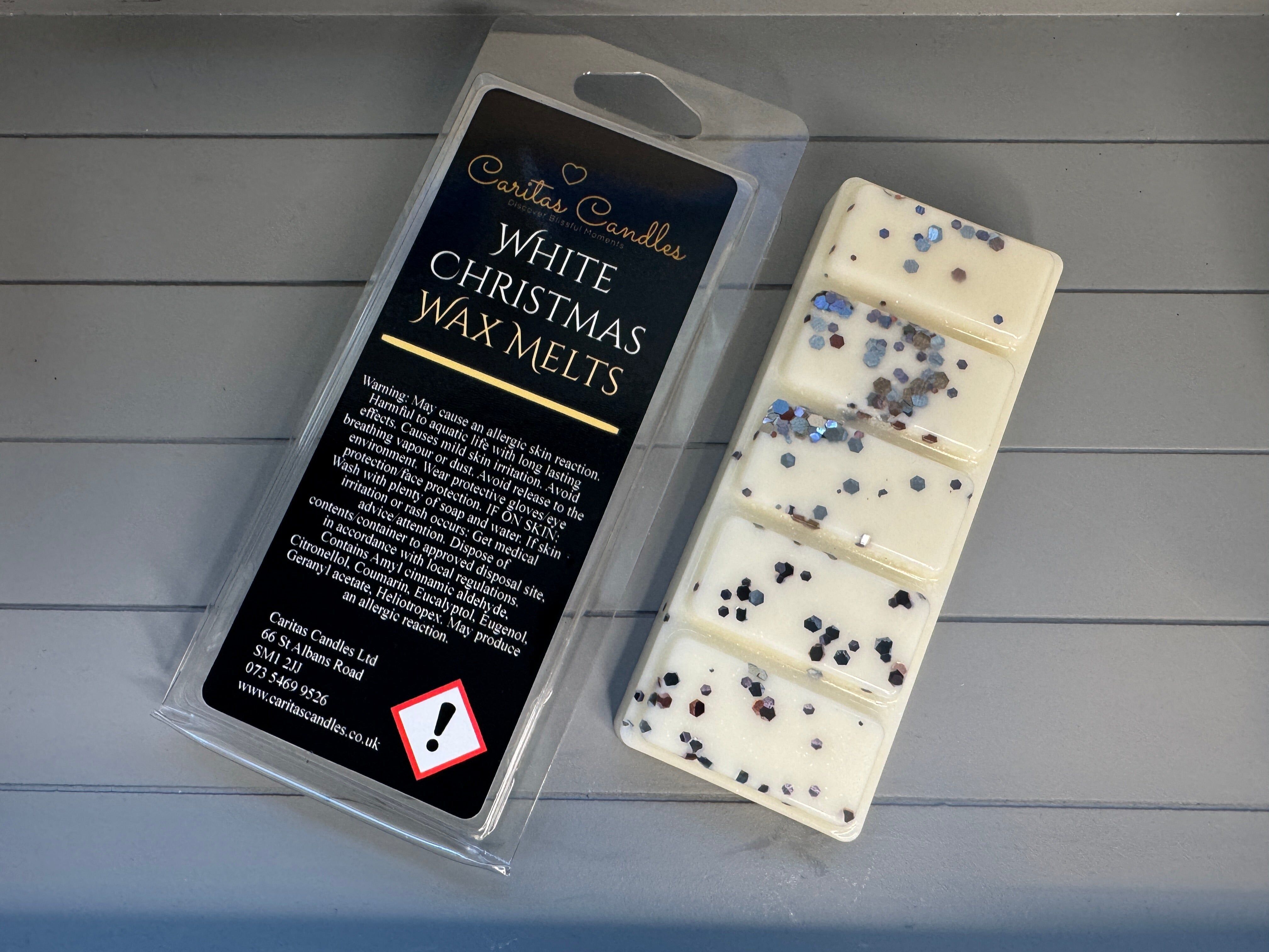 Fondant parfumé de Noël blanc