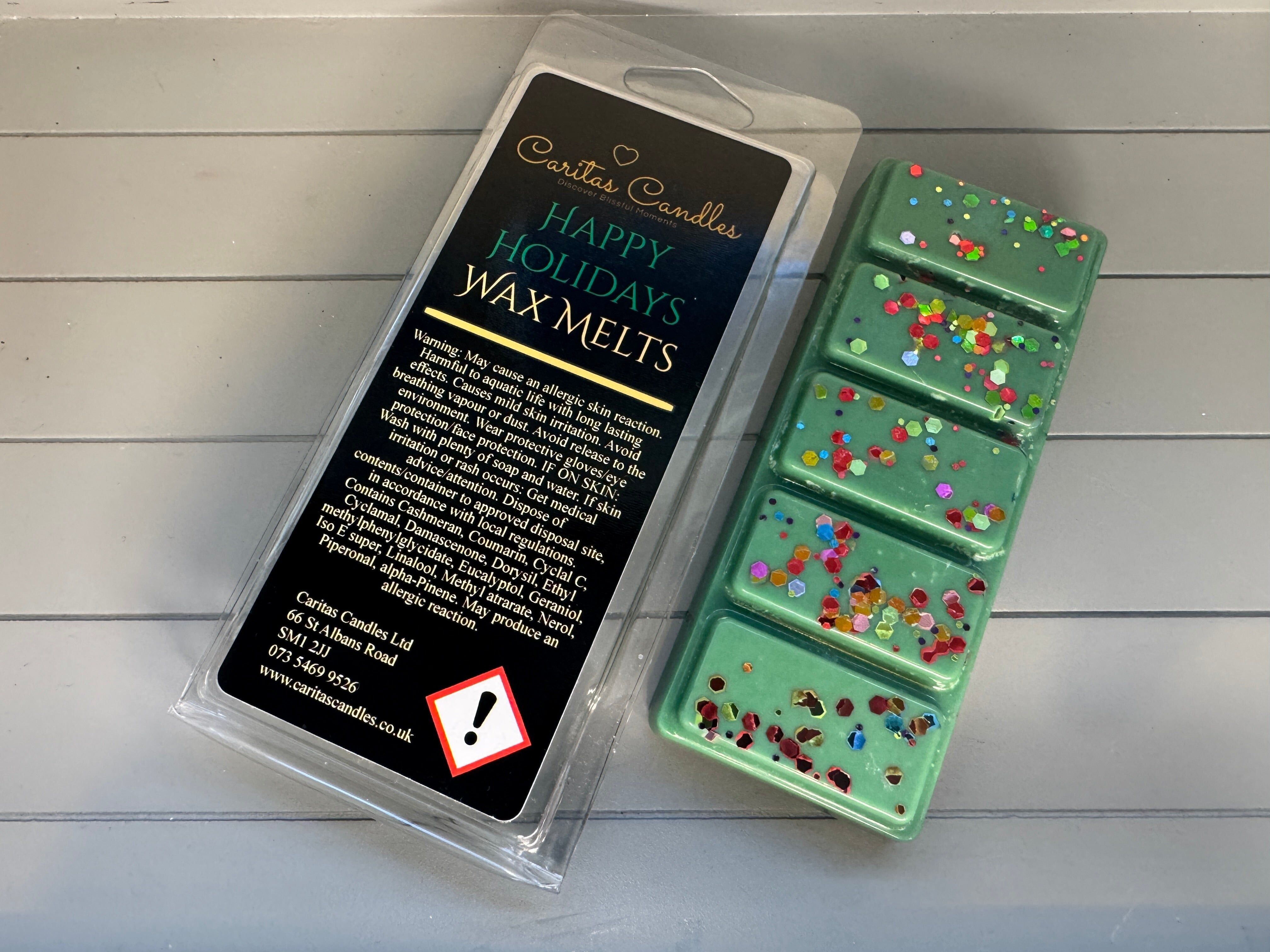 Fondant parfumé « Joyeuses Fêtes »