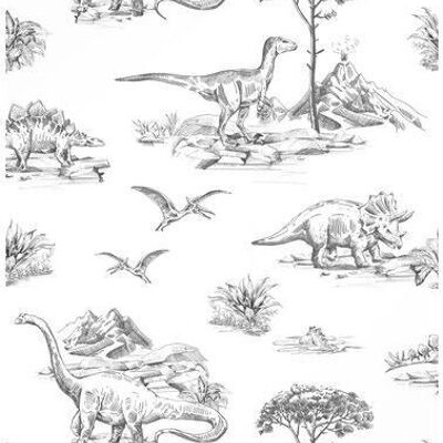 ESTAhome carta da parati dinosauri-139269