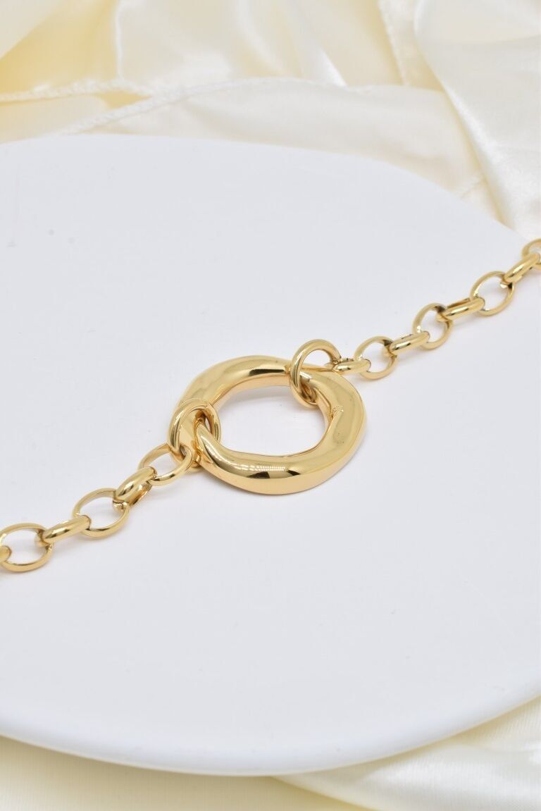 Gliederarmband aus Edelstahl - BR210295