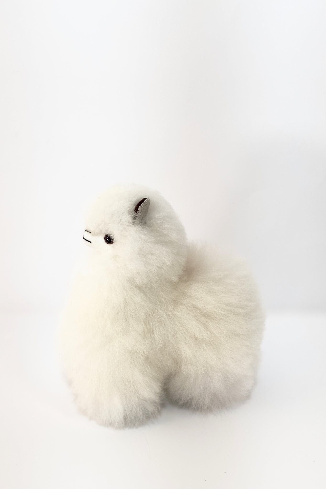 PELUCHE ALPAGA - BLANC (PETIT)