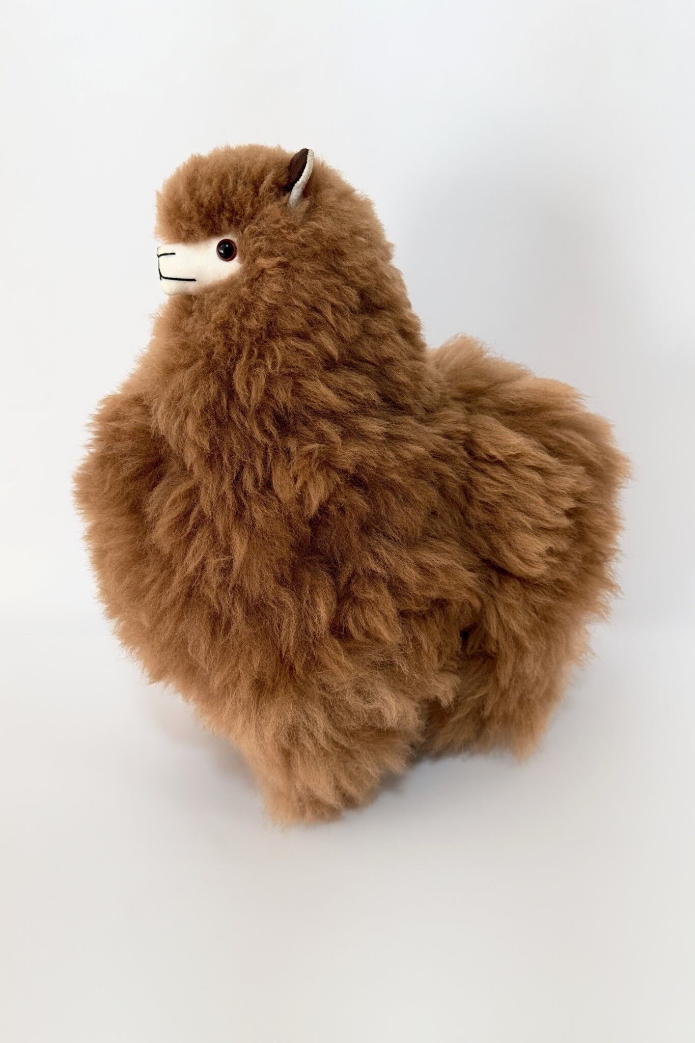 PELUCHE ALPAGA - MARRON (GRANDE)