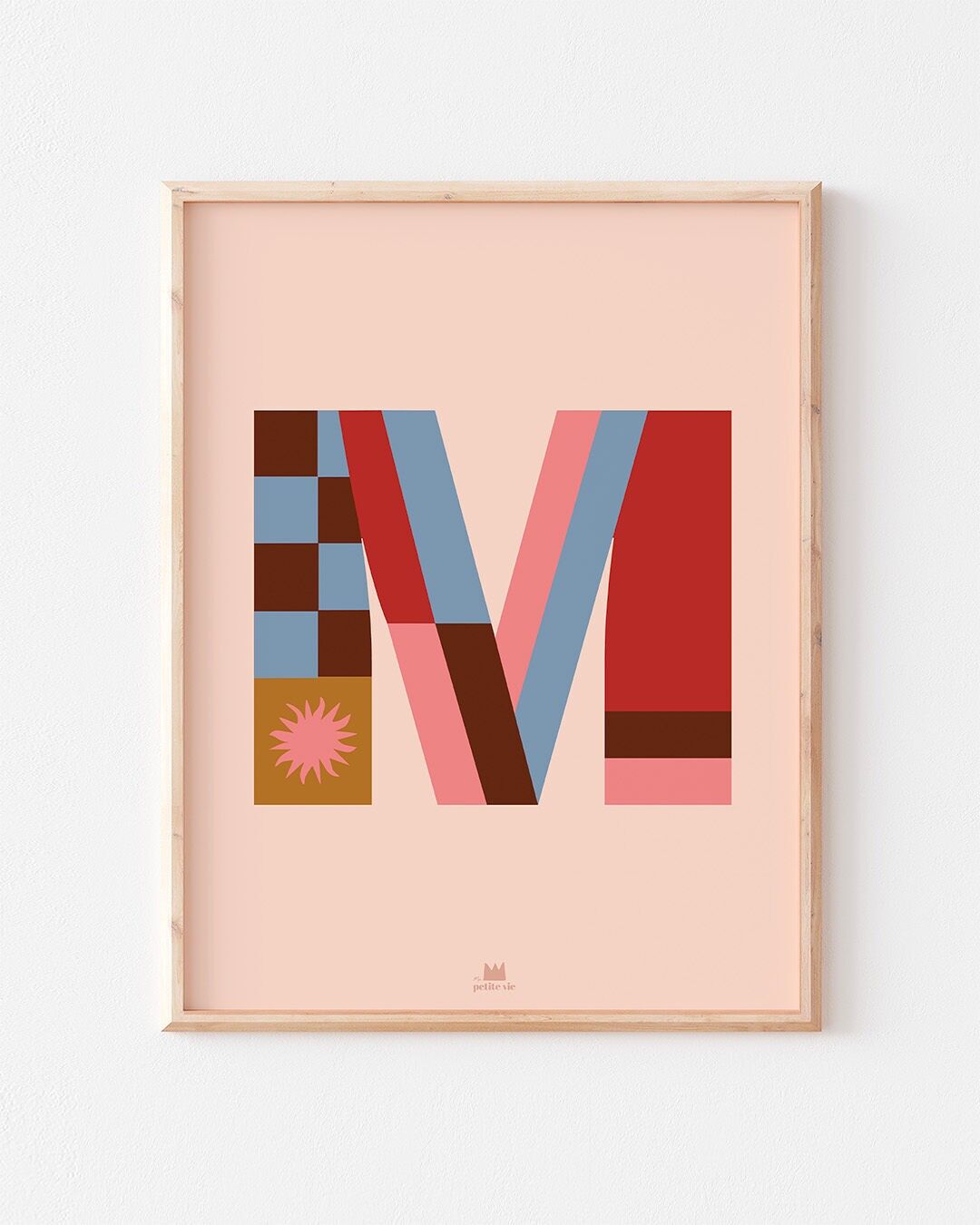 Buchstabenposter – Initialen (30x40 cm)