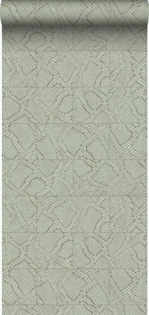 Origin wallpaper tile motif with snake skin pattern-347784