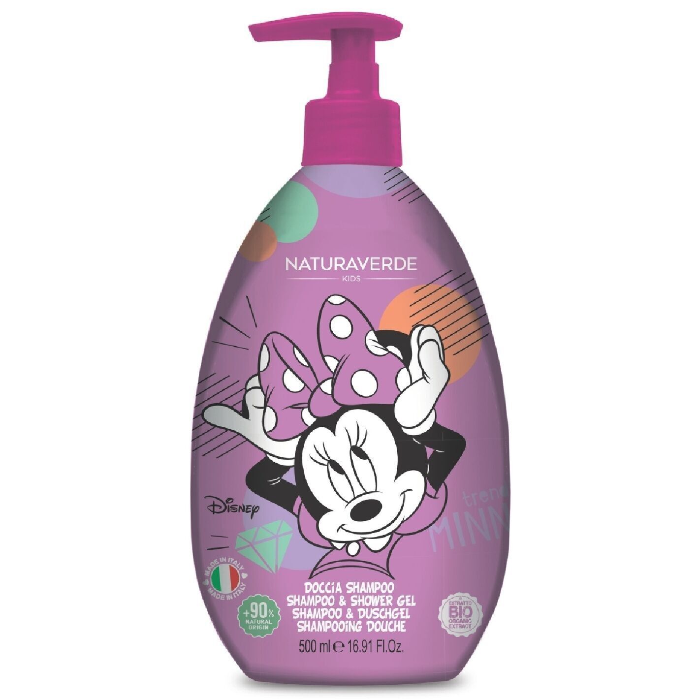 Minnie Disney 2 in 1 shampoo & shower gel - 500ml