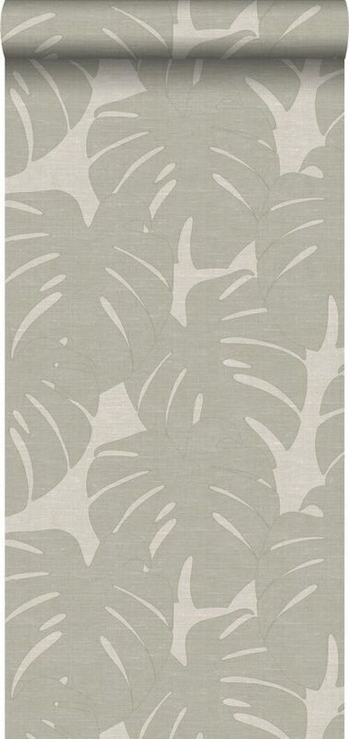 Origin wallpaper leaves with woven structure-347761