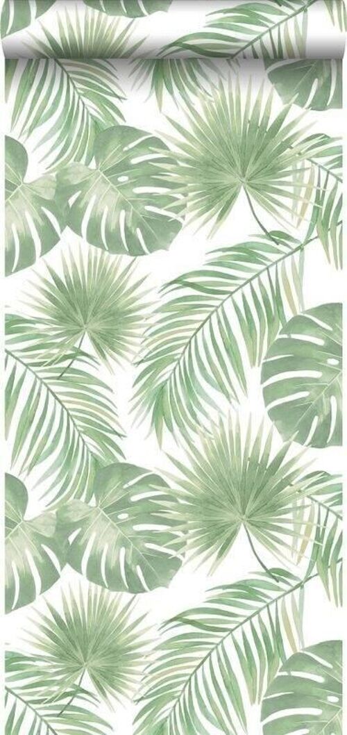 ESTAhome wallpaper tropical leaves-139012