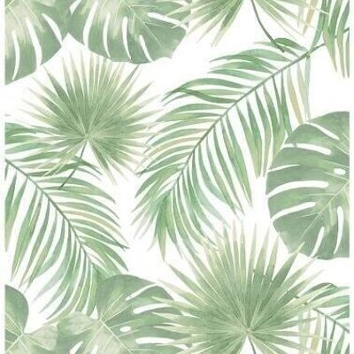 ESTAhome wallpaper tropical leaves-139012