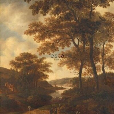 ESTAhome wall mural wooded landscape-158883