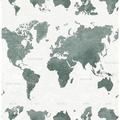 ESTAhome wallpaper vintage world maps-138971