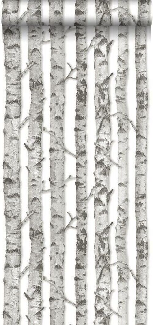 ESTAhome wallpaper birch trunks-138889