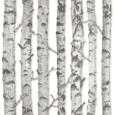 ESTAhome wallpaper birch trunks-138889