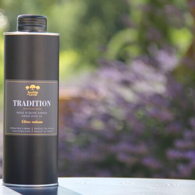 Tradition olive oil 50cL canister - France