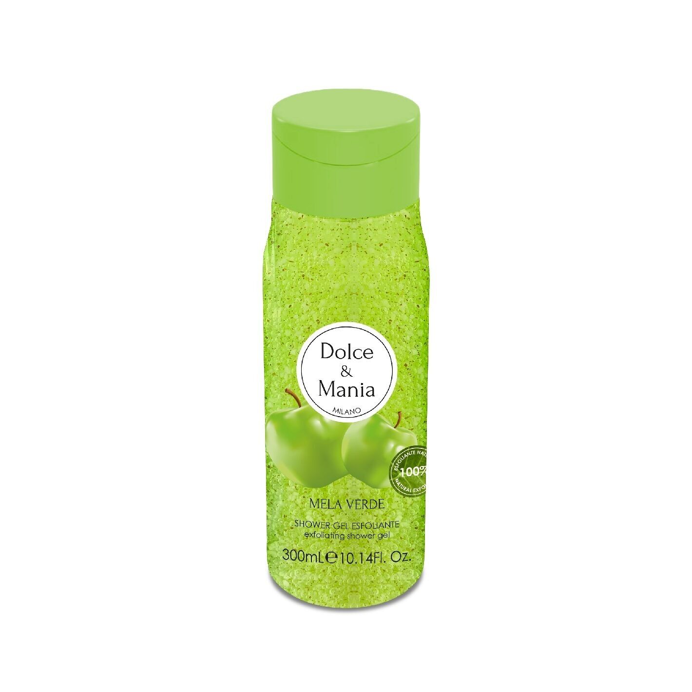DOLCE & MANIA Green Apple Exfoliating Shower Gel - 300ml