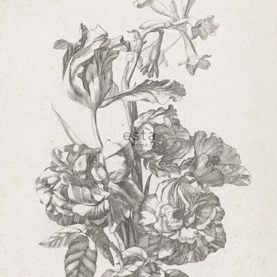 ESTAhome papier peint nature morte de fleurs-158887