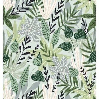 ESTAhome wallpaper XXL leaves in scandinavian style-158894